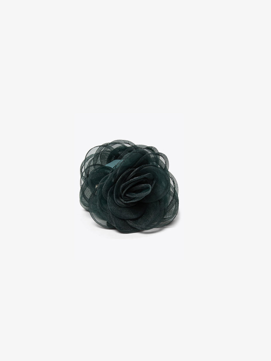 Claw Hair Clip - All - Dark Green | 100711 Rosie