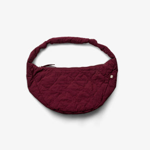 Quilted Bumbag - All - Burgundy | 100738 Bella