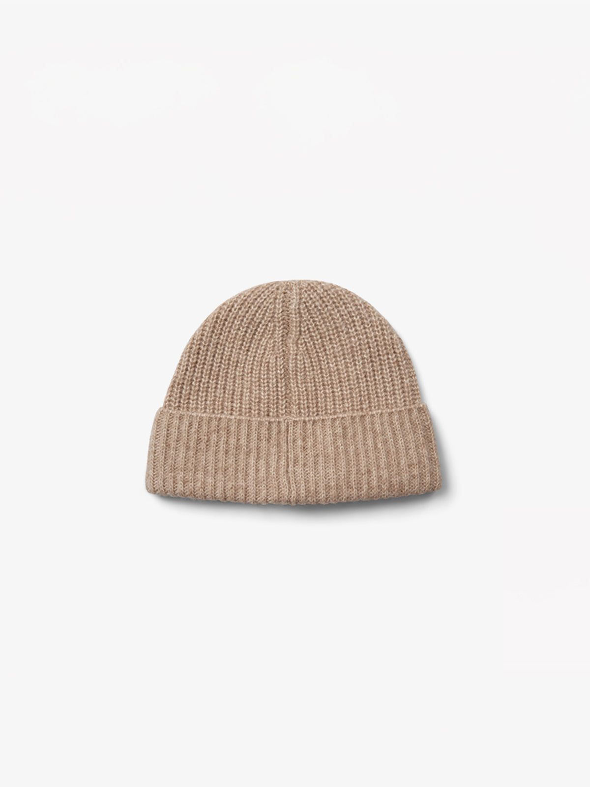 Wool Mix Beanie - All - Beige Melange | 100751 Cork