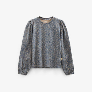 Printed Jersey Blouse - Tween - Blue | 100773 Ada