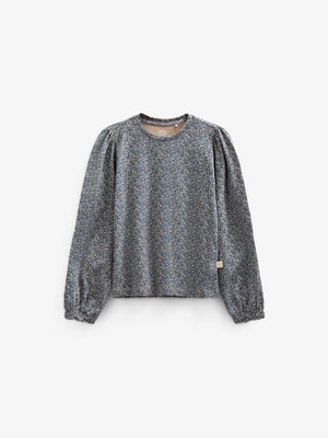 Printed Jersey Blouse - Tween - Blue | 100773 Ada