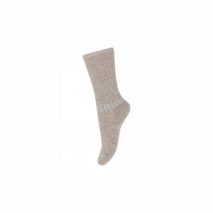 MP Wool Slouch Socks - All - Caffe Latte Melange | 100776 MP Quinn Socks
