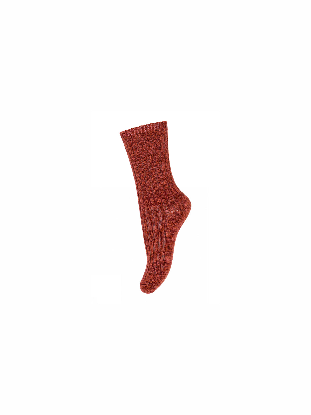 MP Wool Slouch Socks - All - Burgundy Melange | 100777 MP Noa Socks