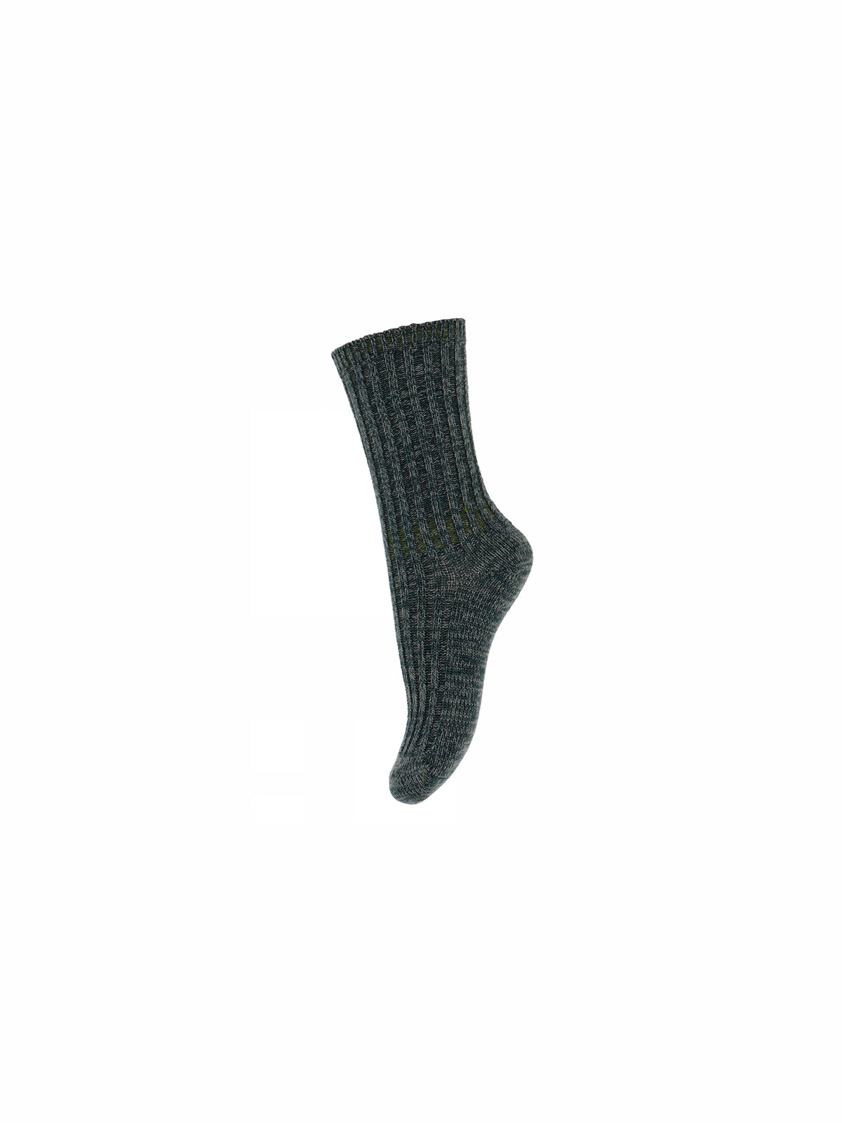 MP Wool Slouch Socks - All - Forest Green Melange | 100778 MP Noa Socks