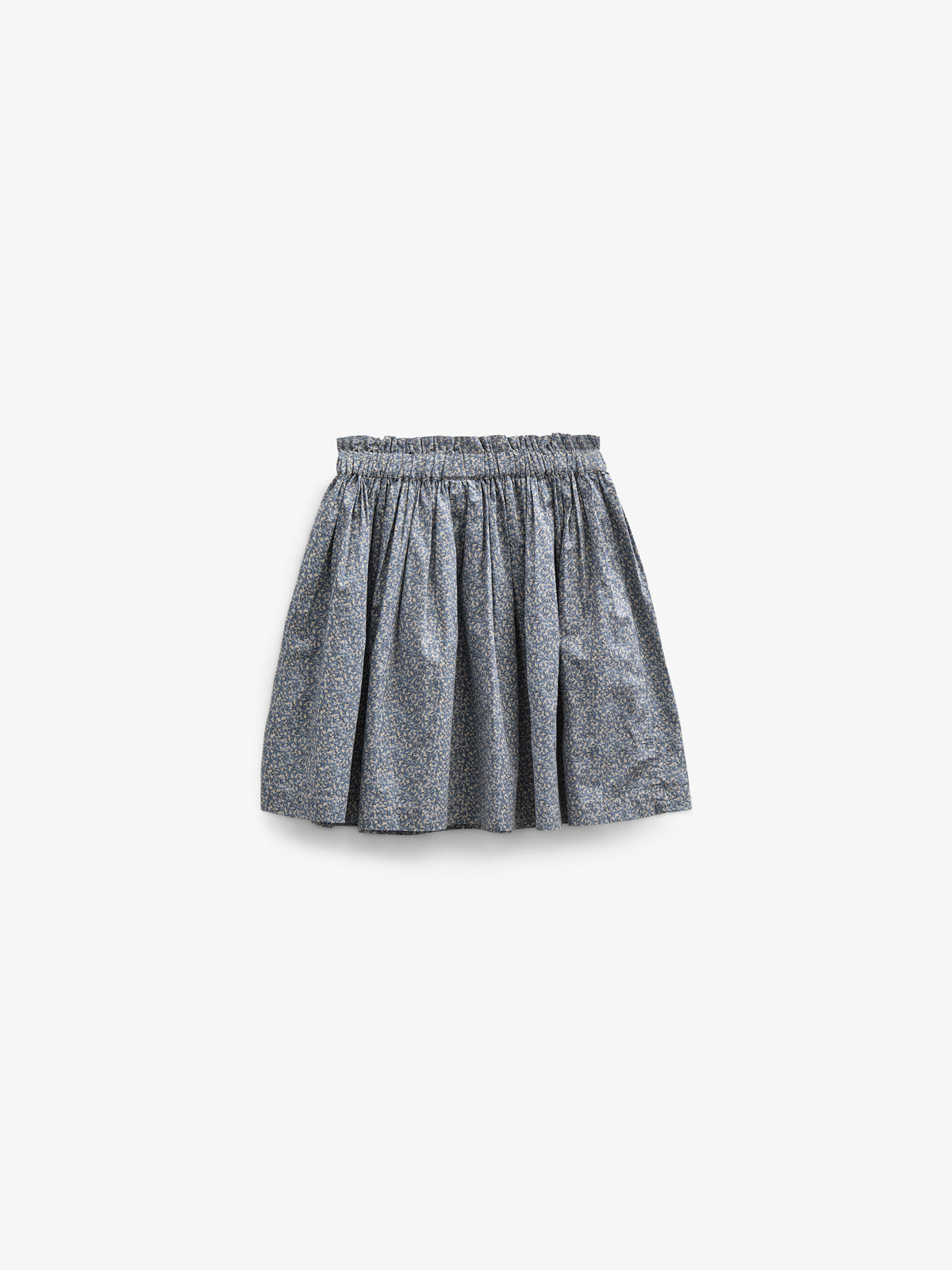 Printed Cotton Poplin Skirt - Tween - Blue | 100795 Allie