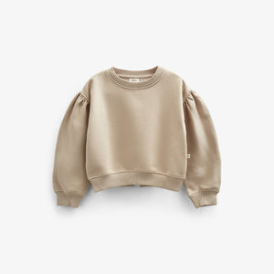 Bow Detail Sweatshirt - Tween - Caffe Latte | 100817 Ruth