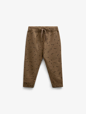 Jersey Joggers with Print - Kids - Coffe Melange | 100823 Tyler