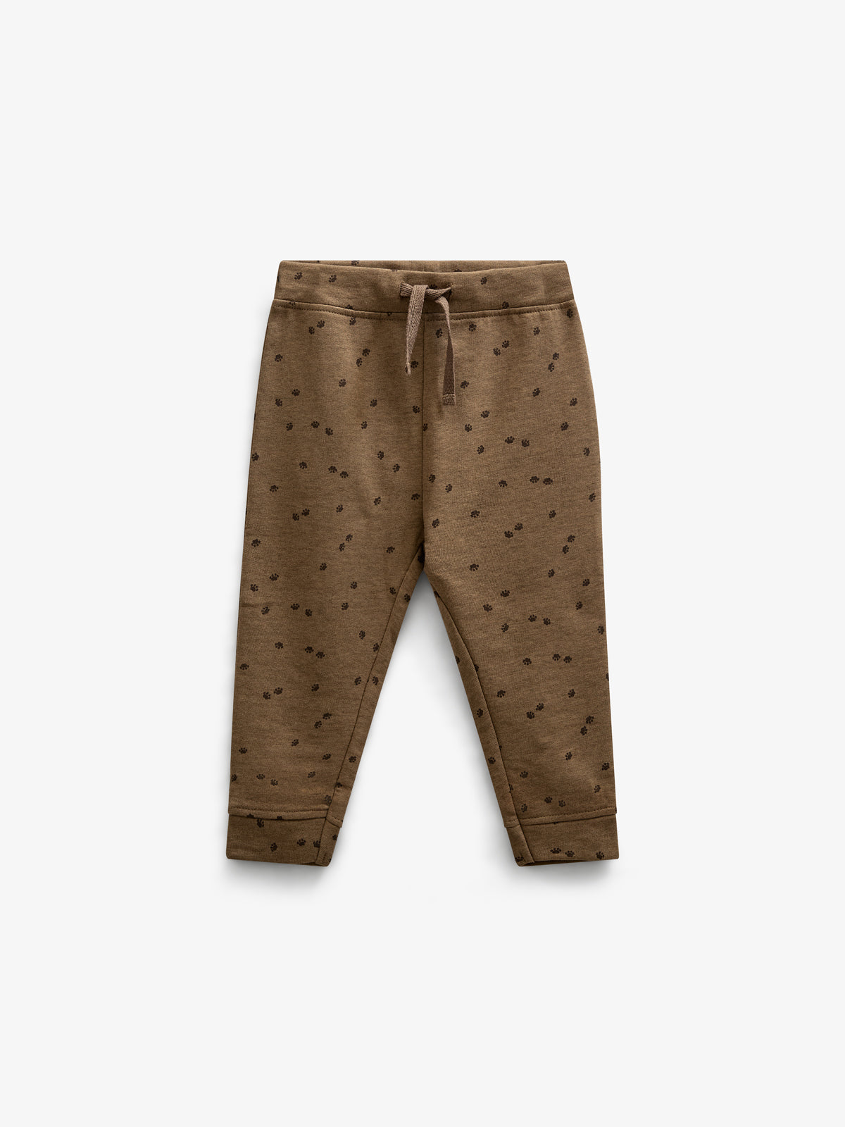 Jersey Joggers with Print - Kids - Coffe Melange | 100823 Tyler