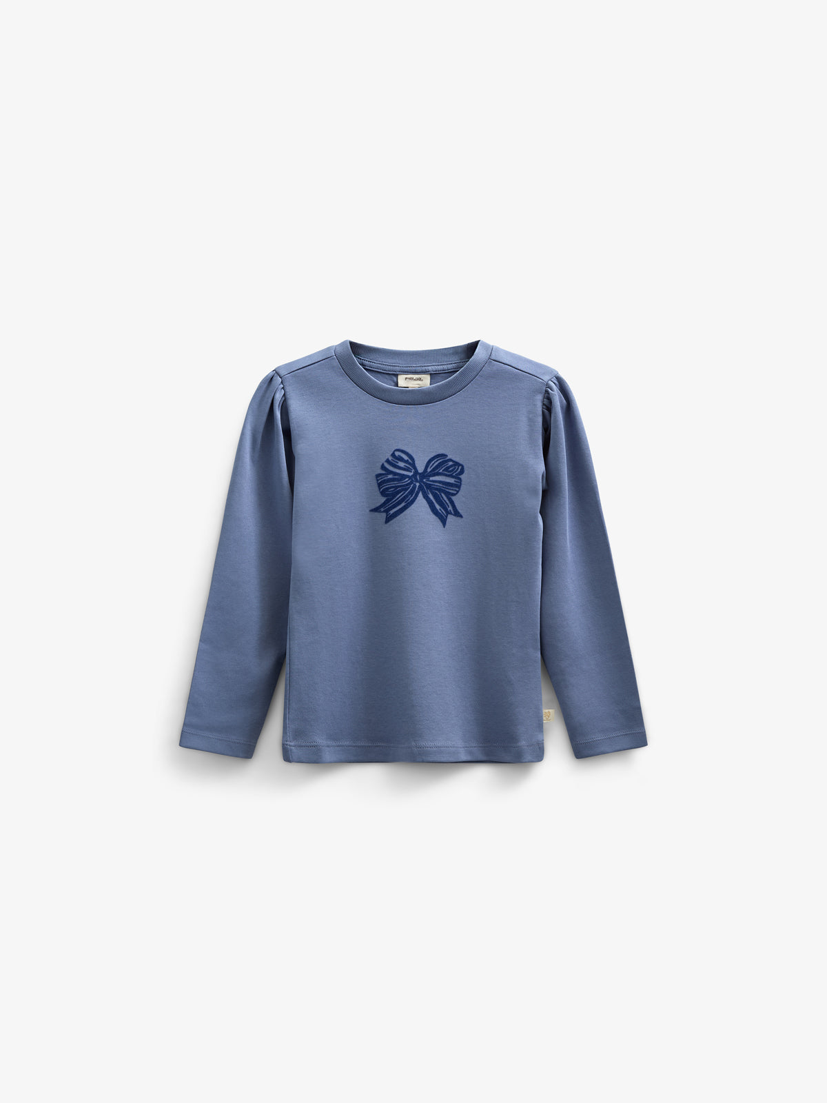Long Sleeve Slub Jersey T-Shirt - Tween - Blue | 100851 Kendell