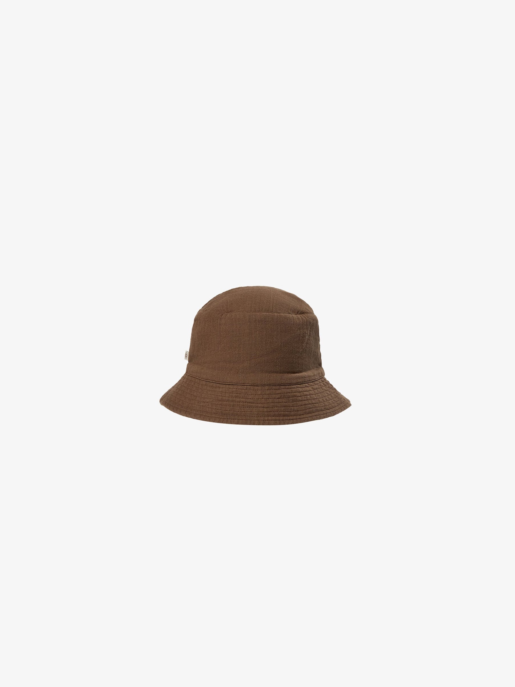 Gauze Bucket Hat - Kids - Dark Brown | 100940 Jasmine
