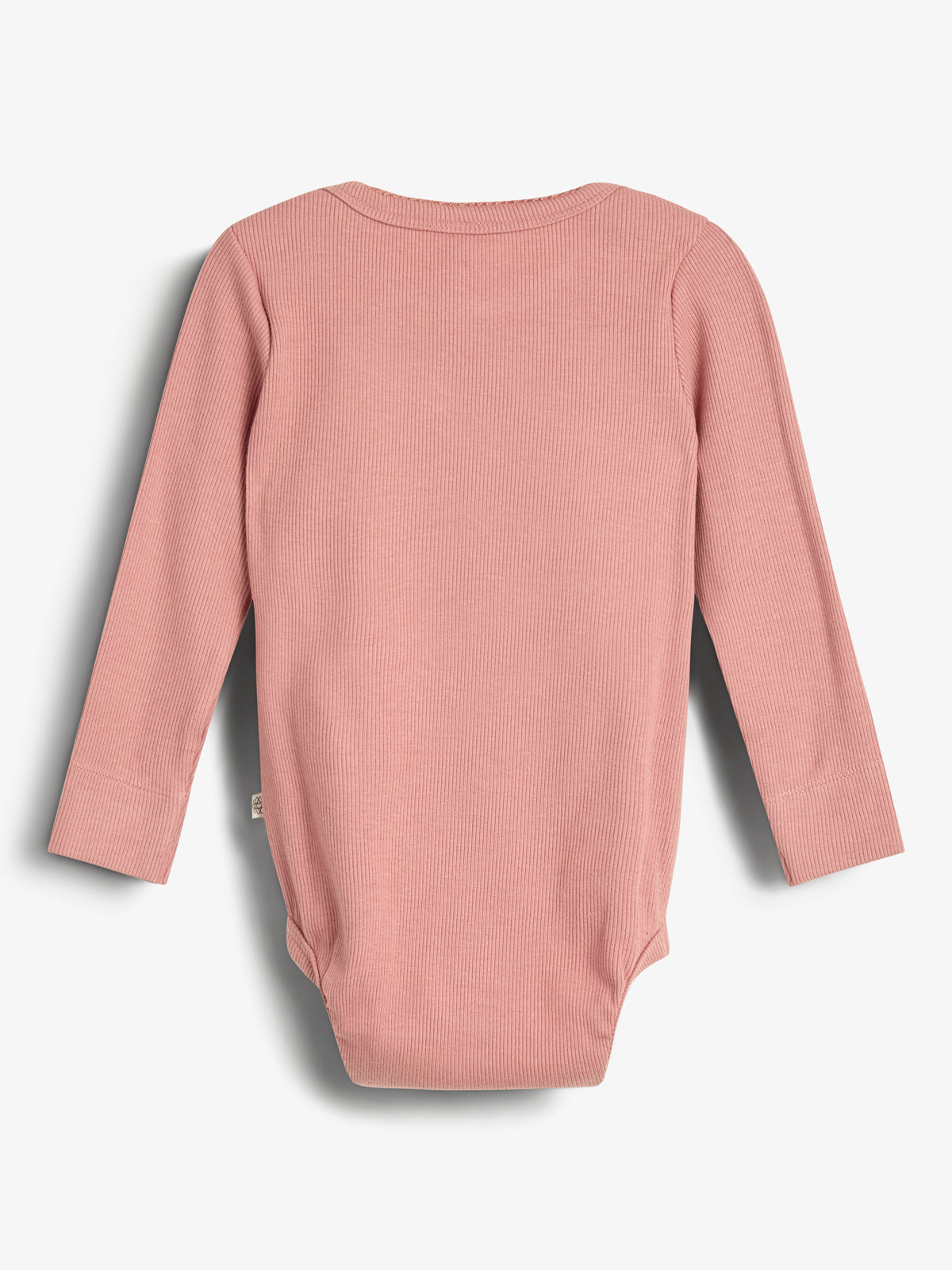 Basic Modal Rib Bodysuit - Little - Dusty Rose