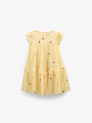 Honeybee Tulle Dress - Kids - Sunlight | 100966 Daisy