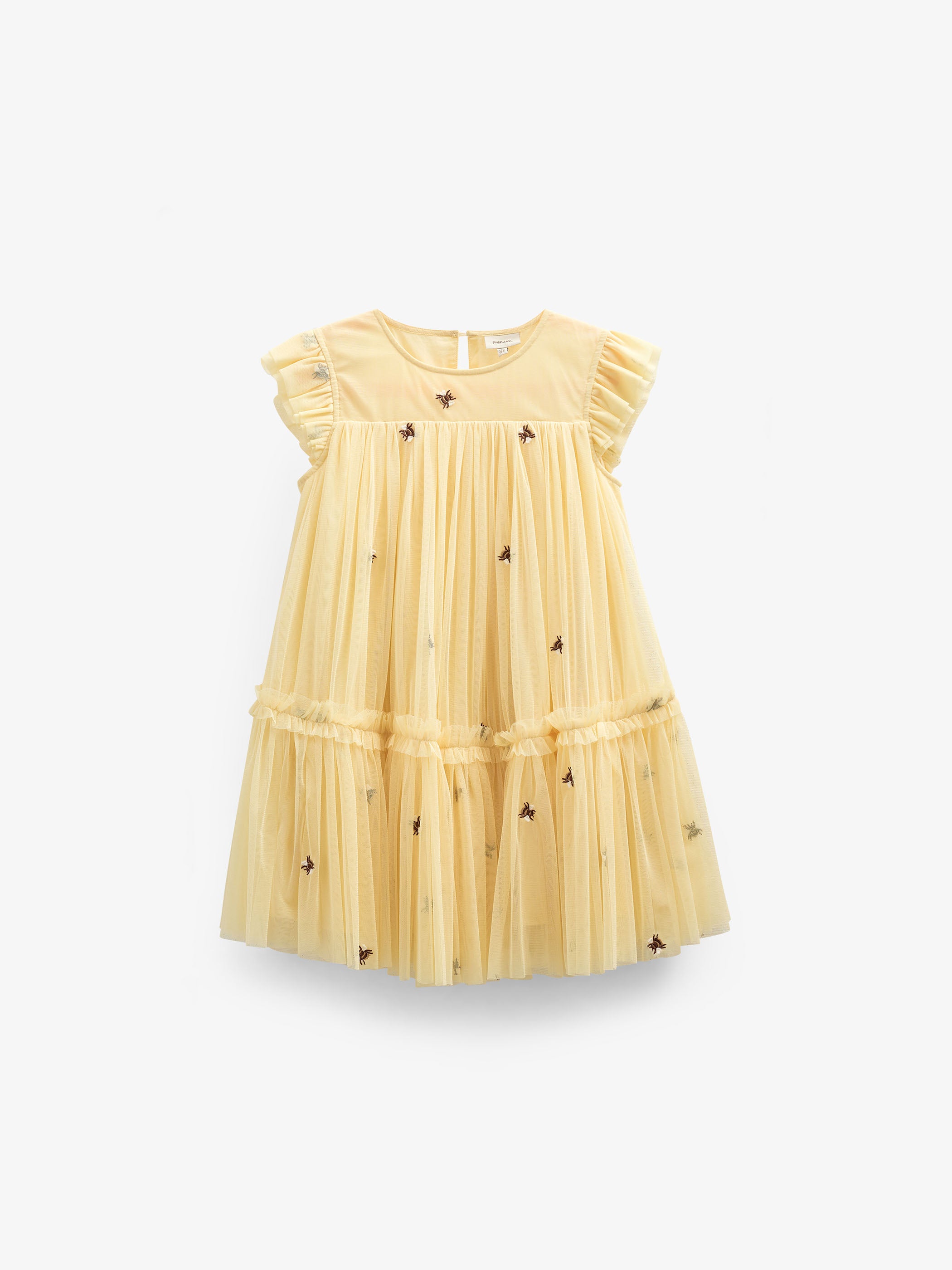 Honeybee Tulle Dress - Kids - Sunlight | 100966 Daisy
