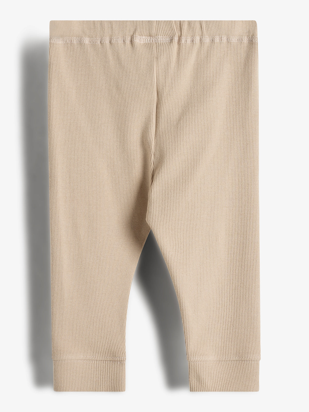 Basic Rib Trousers - Little - Beige