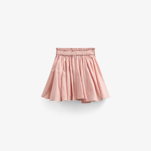 Cotton Skirt with Ric Rac Frill - Kids - Rose Tan | 101037 Alma