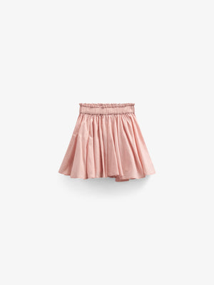 Cotton Skirt with Ric Rac Frill - Kids - Rose Tan | 101037 Alma