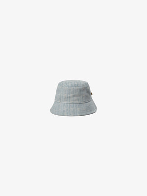 Jacquard Denim Bucket Hat - Tween - Blue Denim | 101095 Kyle