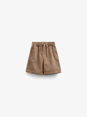 Pull-On Corduroy Shorts - Kids - Khaki | 101102 Tobias