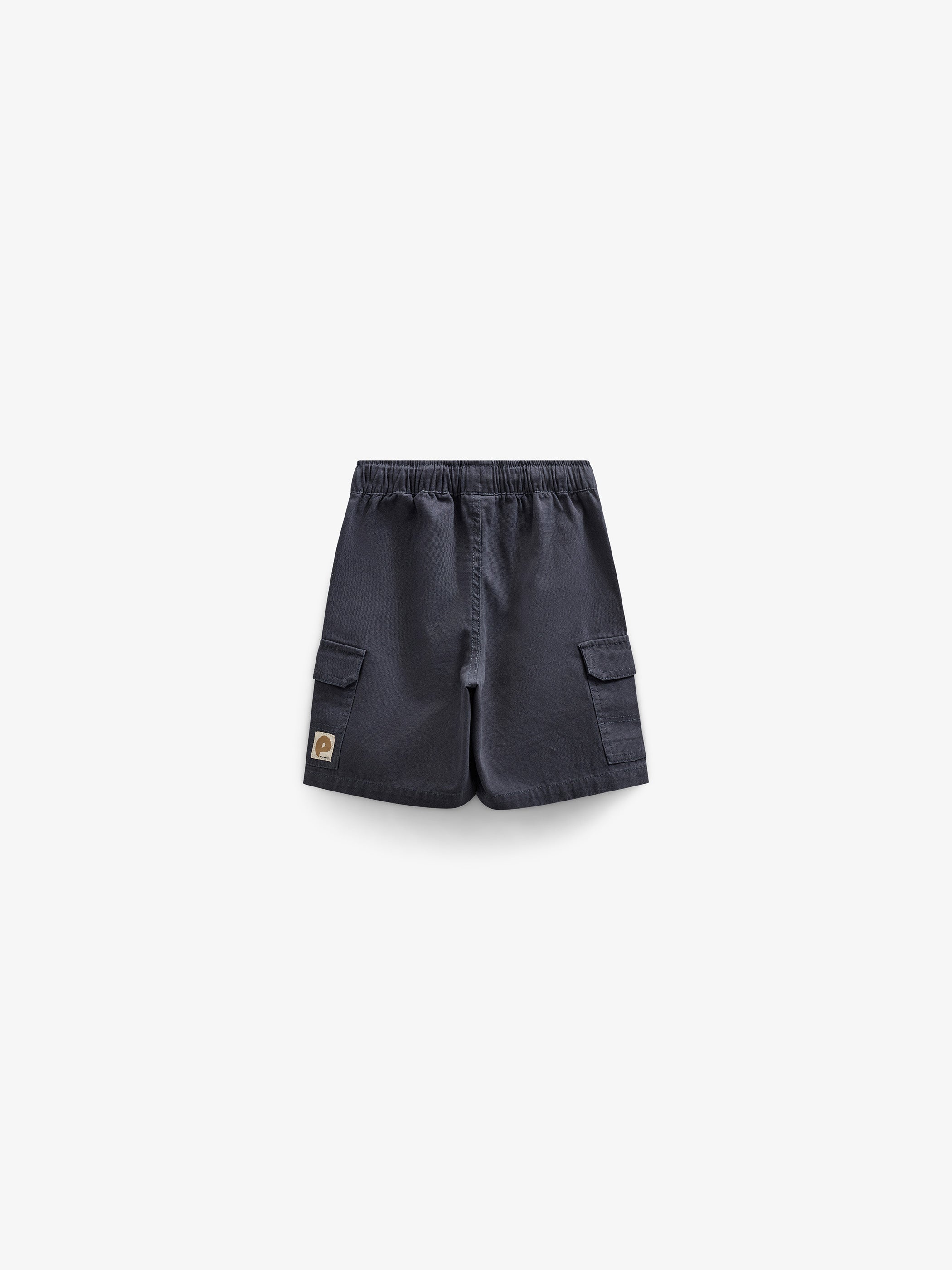 Canvas Cargo Shorts - Tween - Navy | 101123 Isack