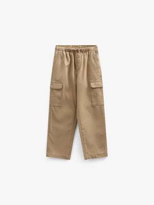 Canvas Trousers - Kids - Khaki | 101132 Isack