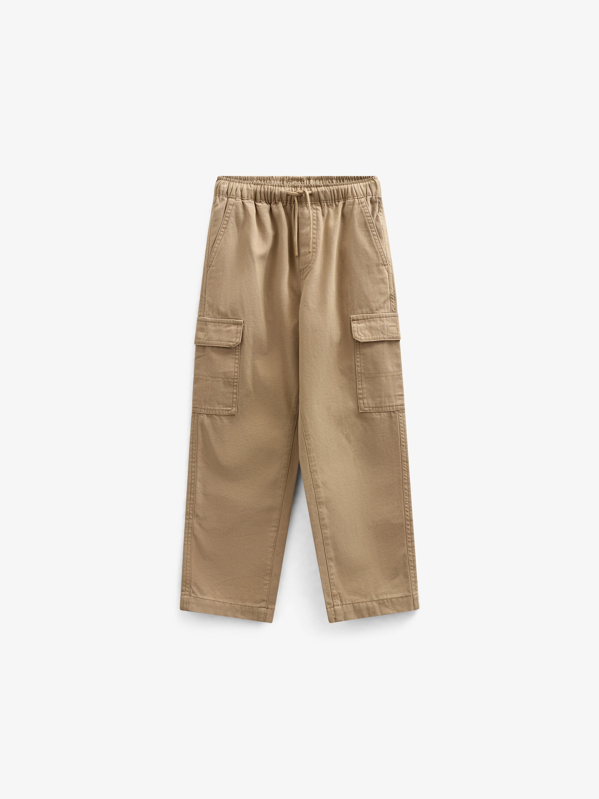 Canvas Trousers - Kids - Khaki | 101132 Isack