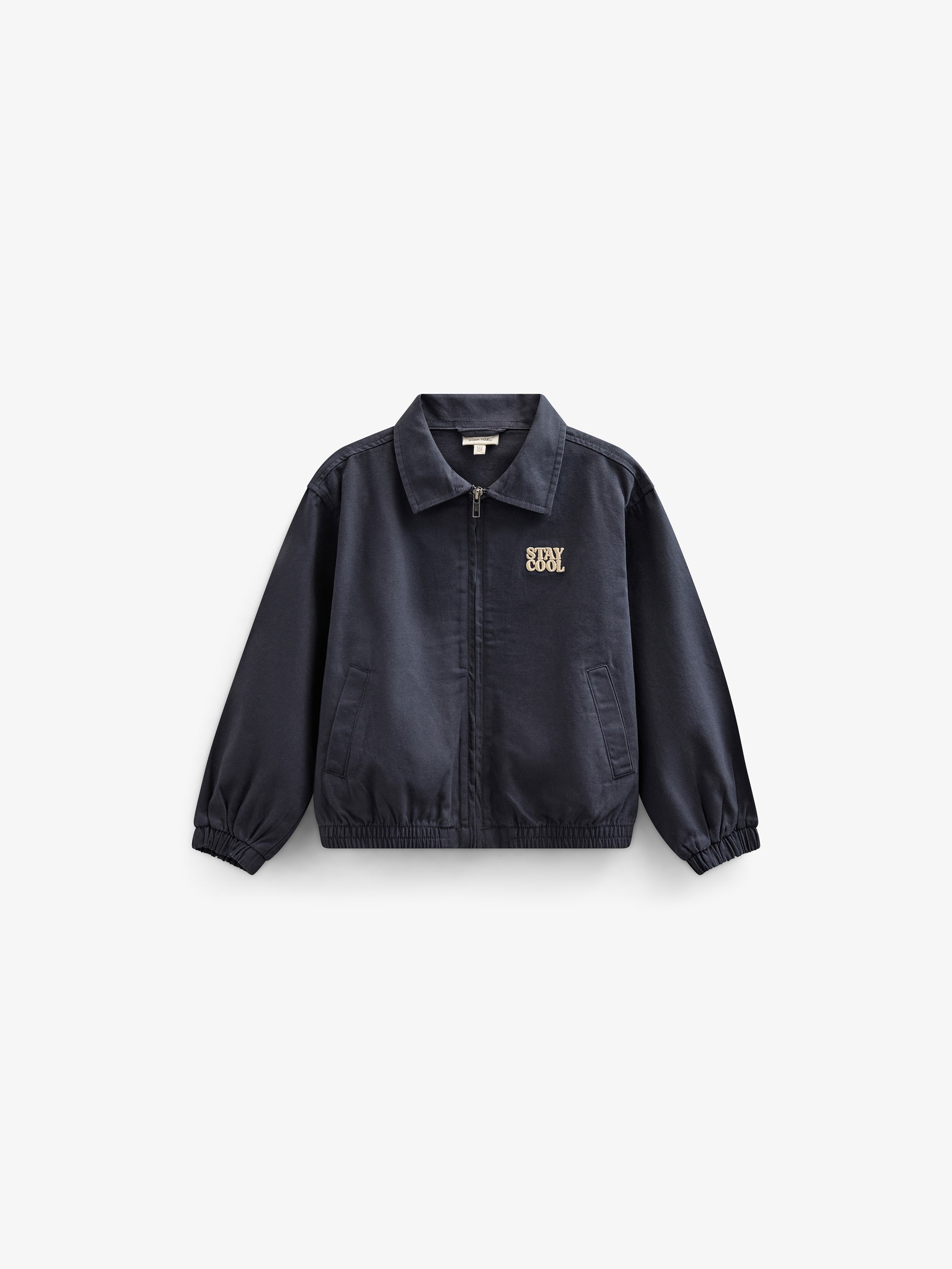 Canvas Bomber Jacket - Tween - Navy | 101139 Isack