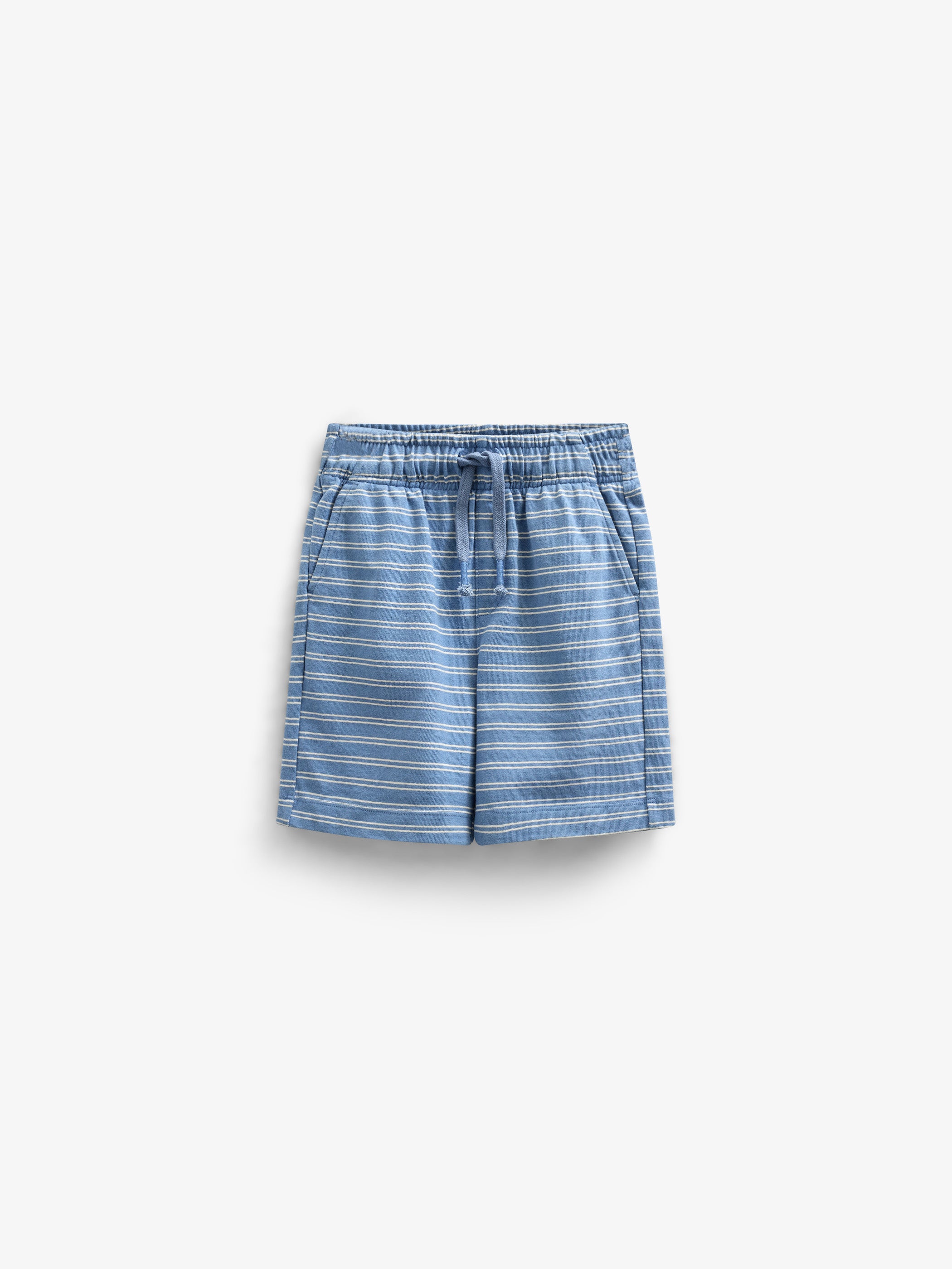 Striped Jersey Shorts - Tween - Dusty Blue | 101184 Otto