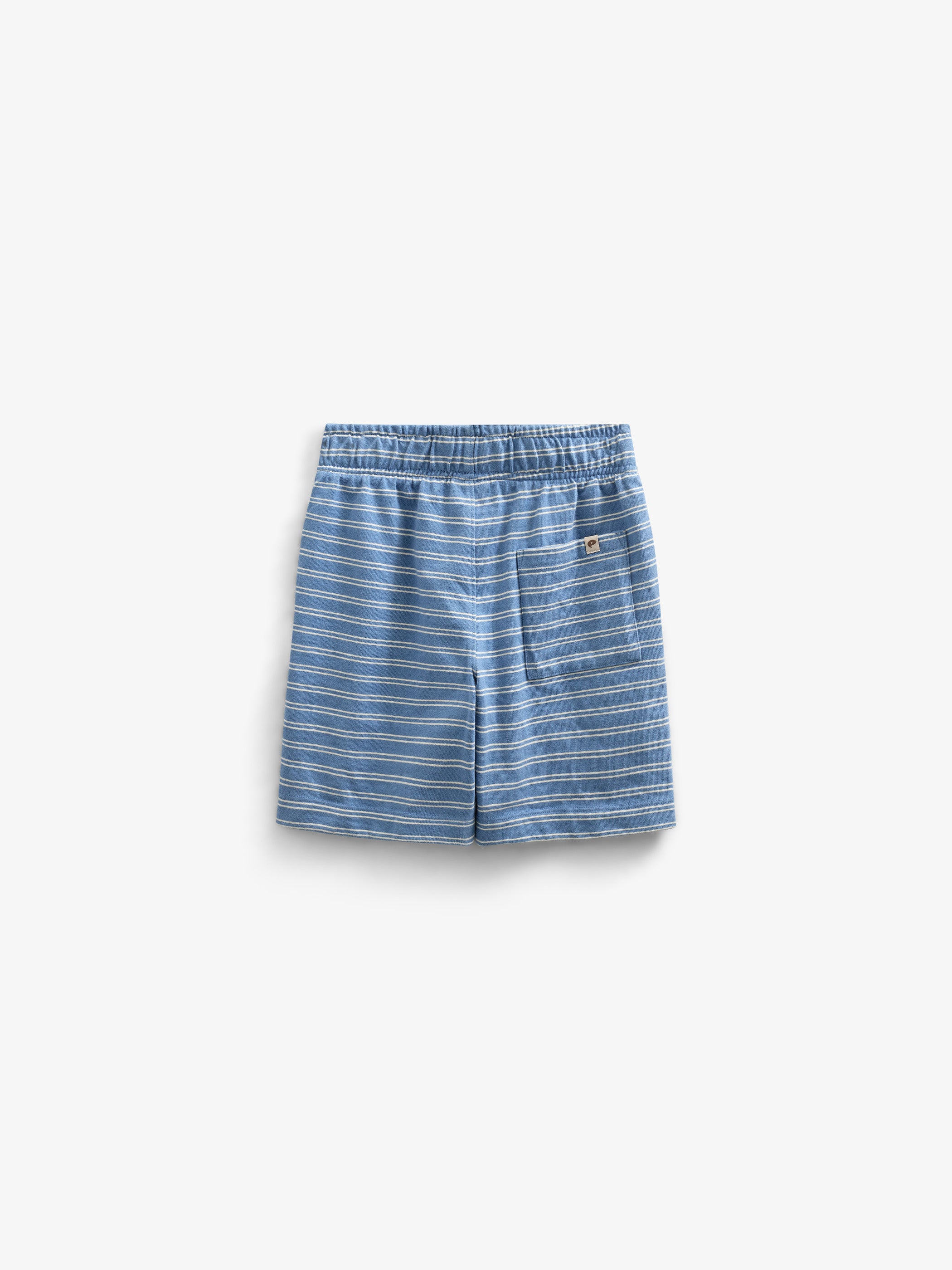 Striped Jersey Shorts - Tween - Dusty Blue | 101184 Otto