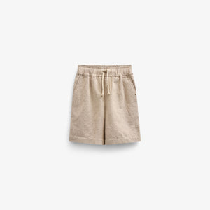 Textured Woven Cotton Shorts - Kids - Sand | 101197 Walter