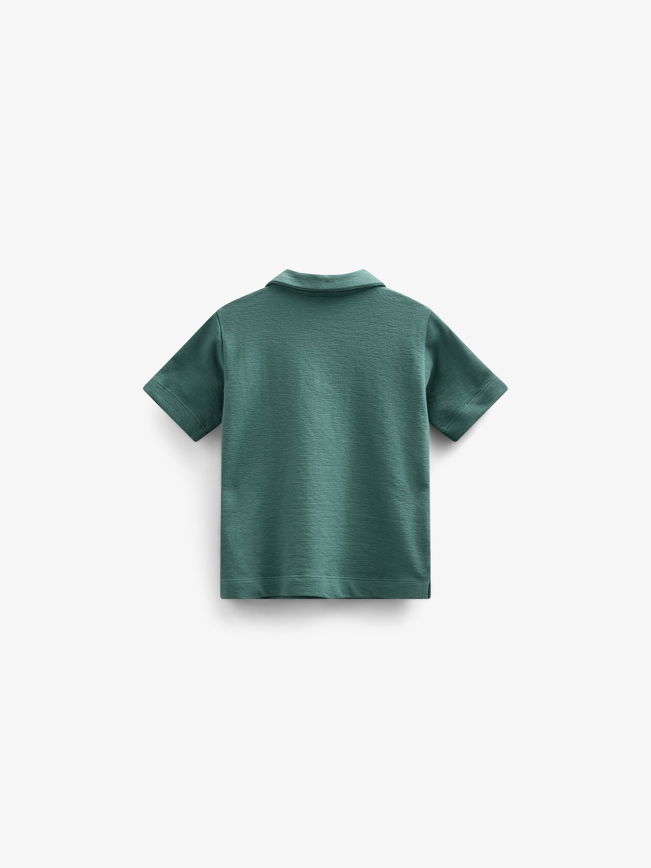 Textured Jersey Polo T-shirt - Tween - Tropical Green | 101216 Sonny