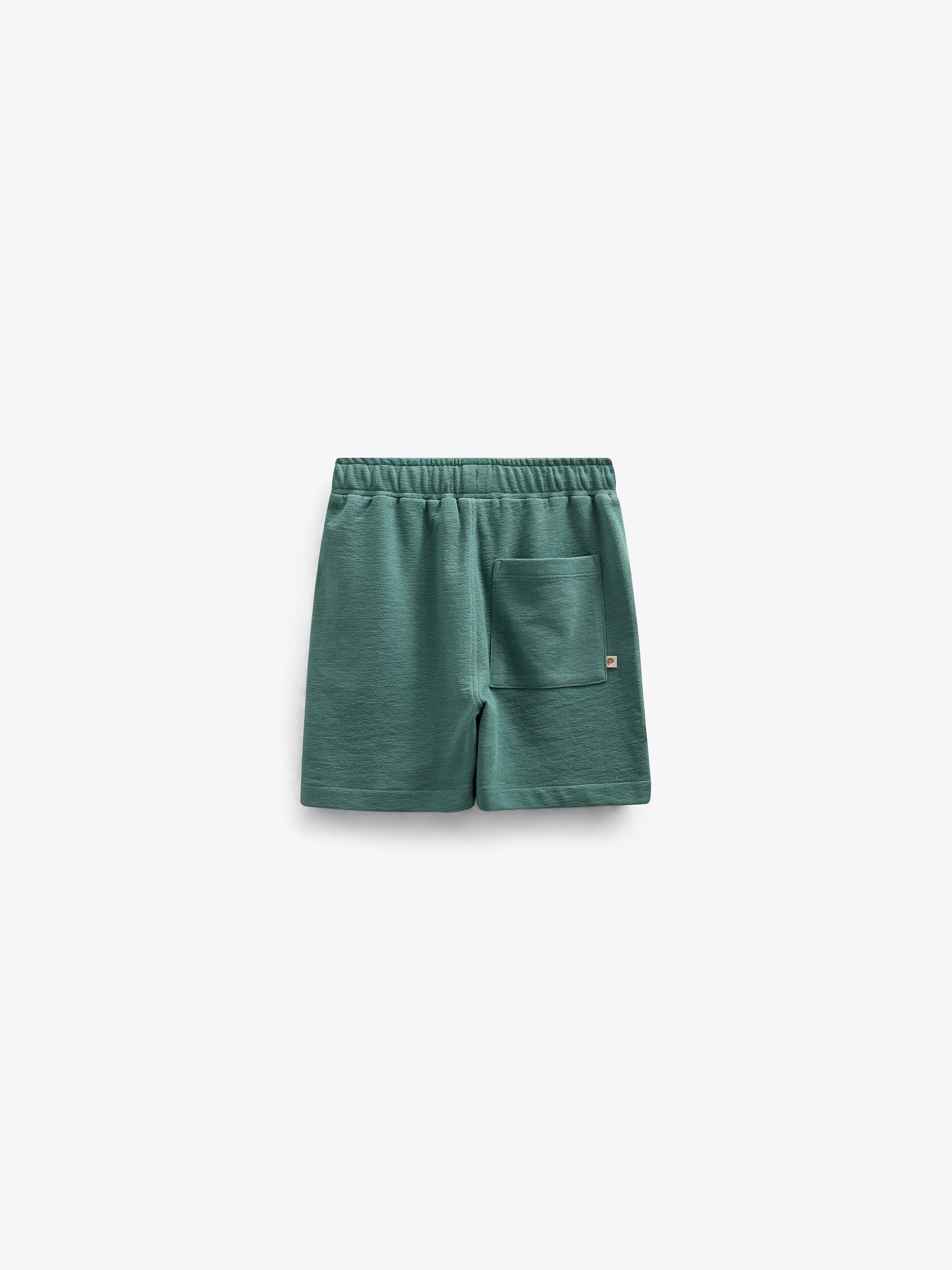 Textured Jersey Shorts - Kids - Tropical Green | 101219 Sonny