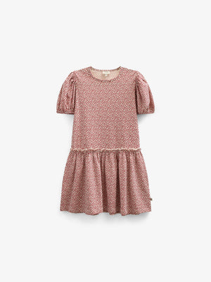 Jersey Dress - Kids - Cherry Red | 101225 Lea