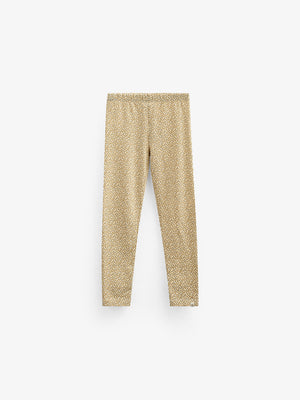 Jersey Leggings - Kids - Yellow | 101227 Lea