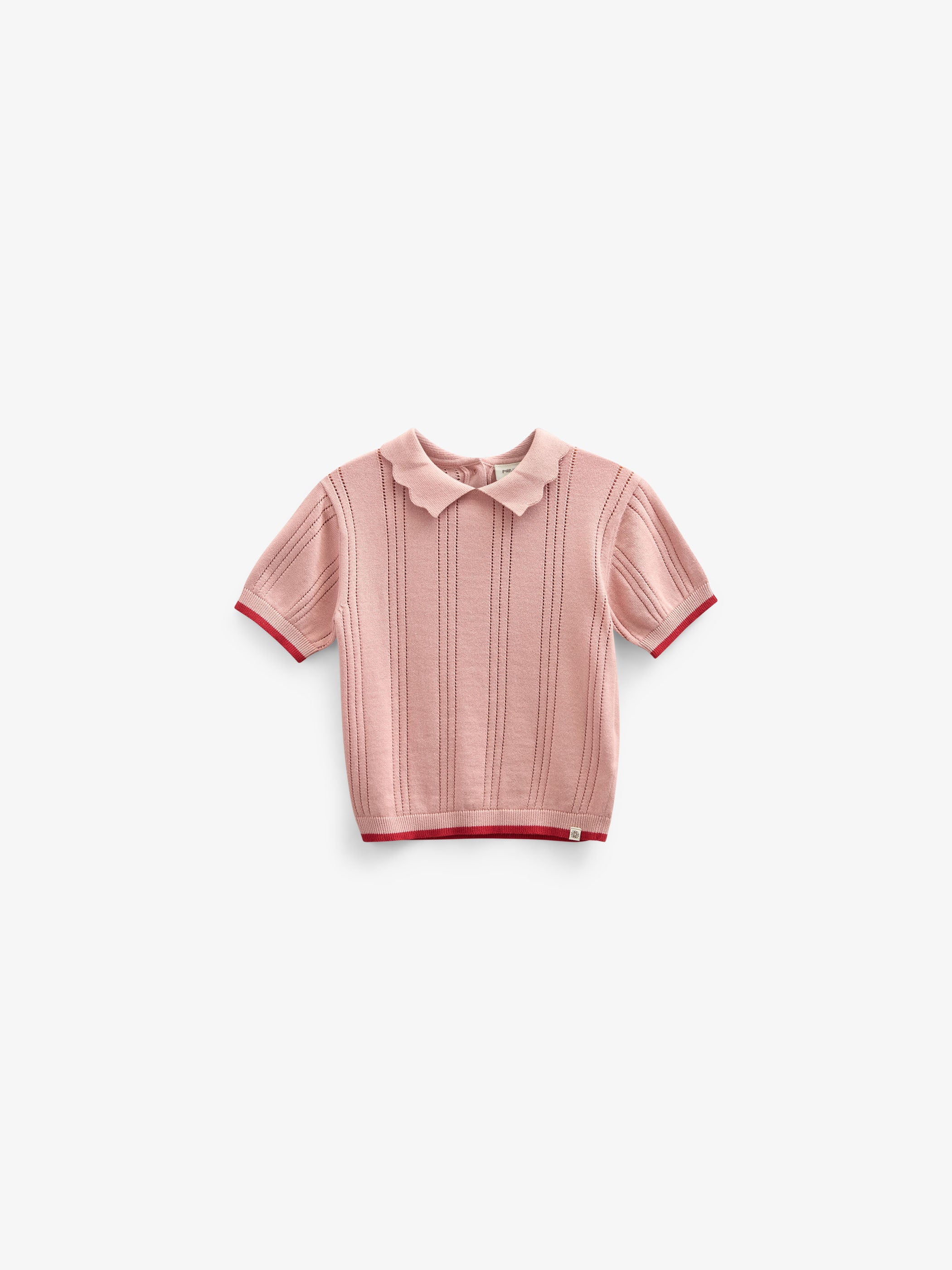 Rose knitted Polo - Tween - Rose | 101242 Helena