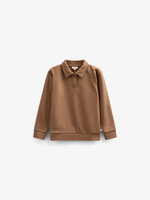 Polo Sweatshirt - Kids - Coconut | 101255 Carter