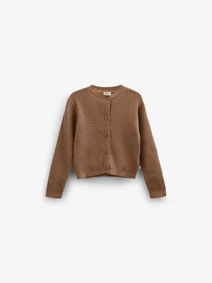 Cotton Knit Cardigan - Tween - Coconut | 101272 Katie
