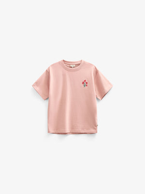 Flower Marked T-shirt - Tween - Powder Rose | 101293 Elsa