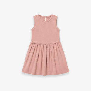 Modal Rib Sleeveless Dress - Kids - Rose Tan | 101296 Lottie