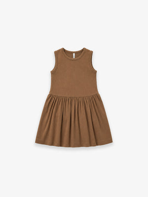 Modal Rib Sleeveless Dress - Kids - Coconut | 101297 Lottie