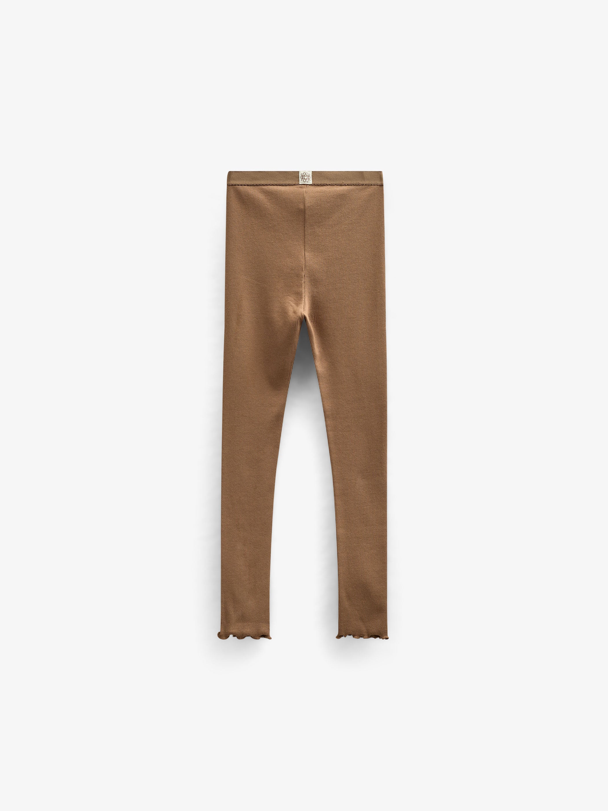 Modal Rib Leggings - Tween - Coconut | 101325 Lottie