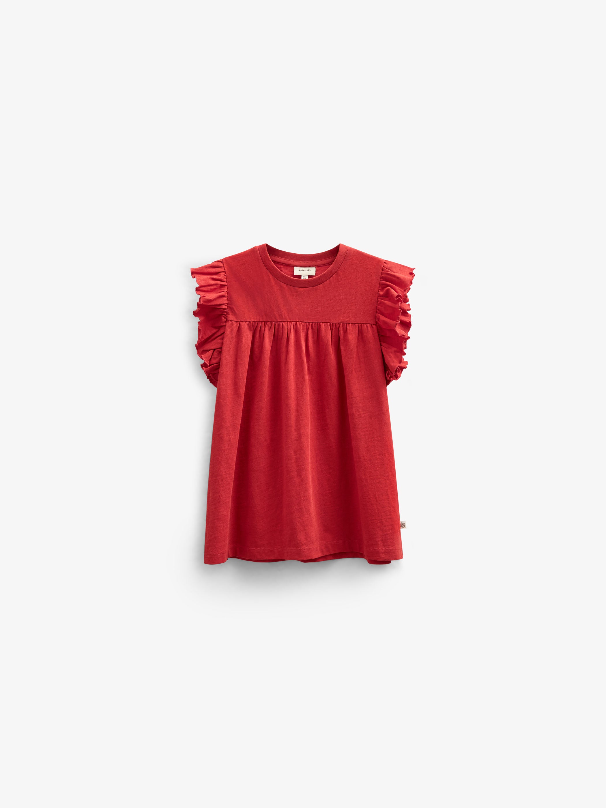 Jersey Blouse - Kids - Cherry Red | 101328 Lucia