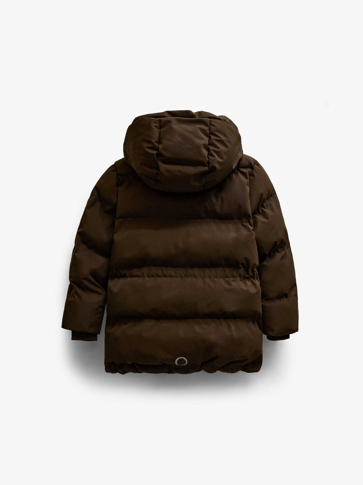Winter Puffer Jacket with Drawstring - Tween - Dark Brown | 101414 Elenor
