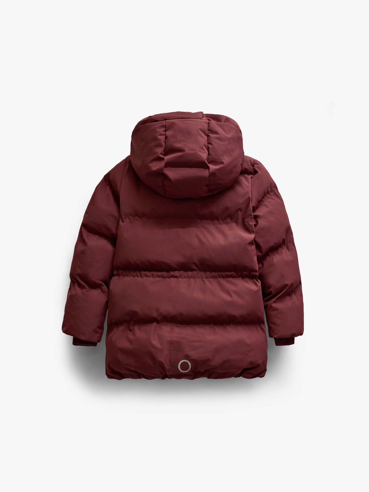 Winter Puffer Jacket with Drawstring - Kids - Bordeaux | 101415 Elenor