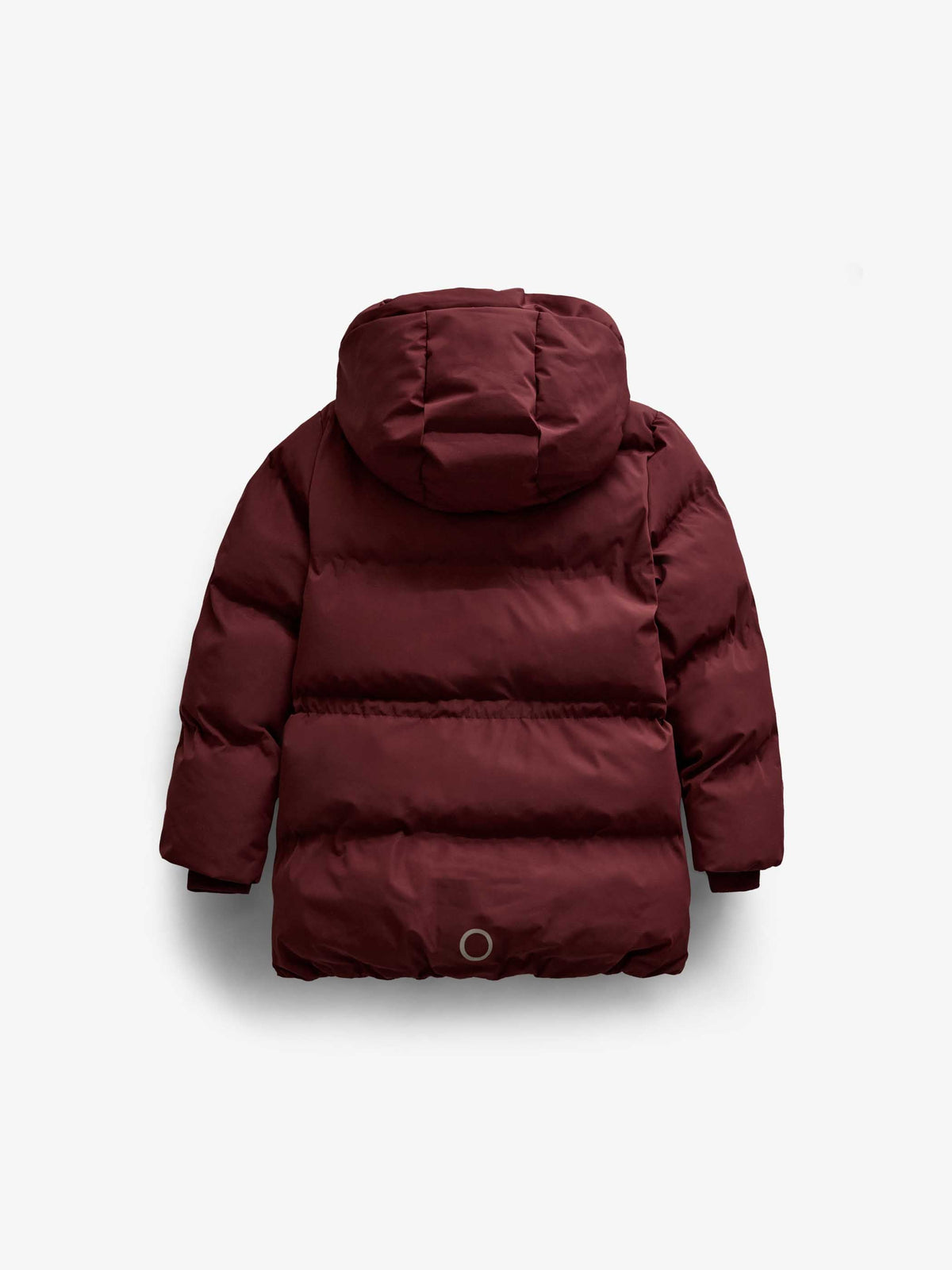Winter Puffer Jacket with Drawstring - Kids - Bordeaux | 101415 Elenor