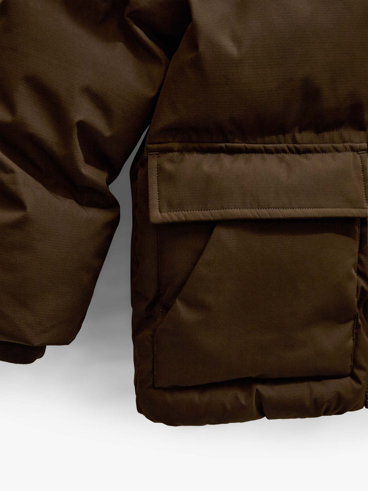 Winter Puffer Jacket - Kids - Dark Brown | 101417 Blake