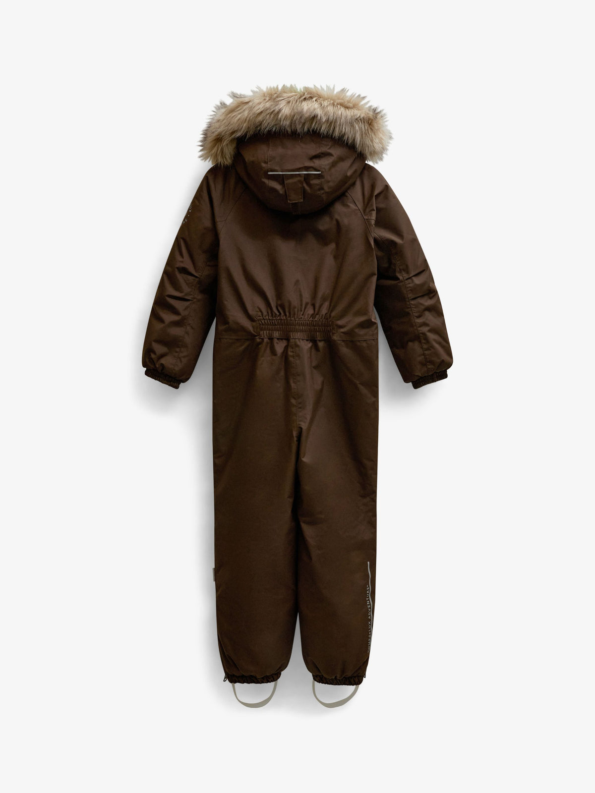 Snowsuit with Faux Fur - Kids - Dark Brown | 101424 Sky