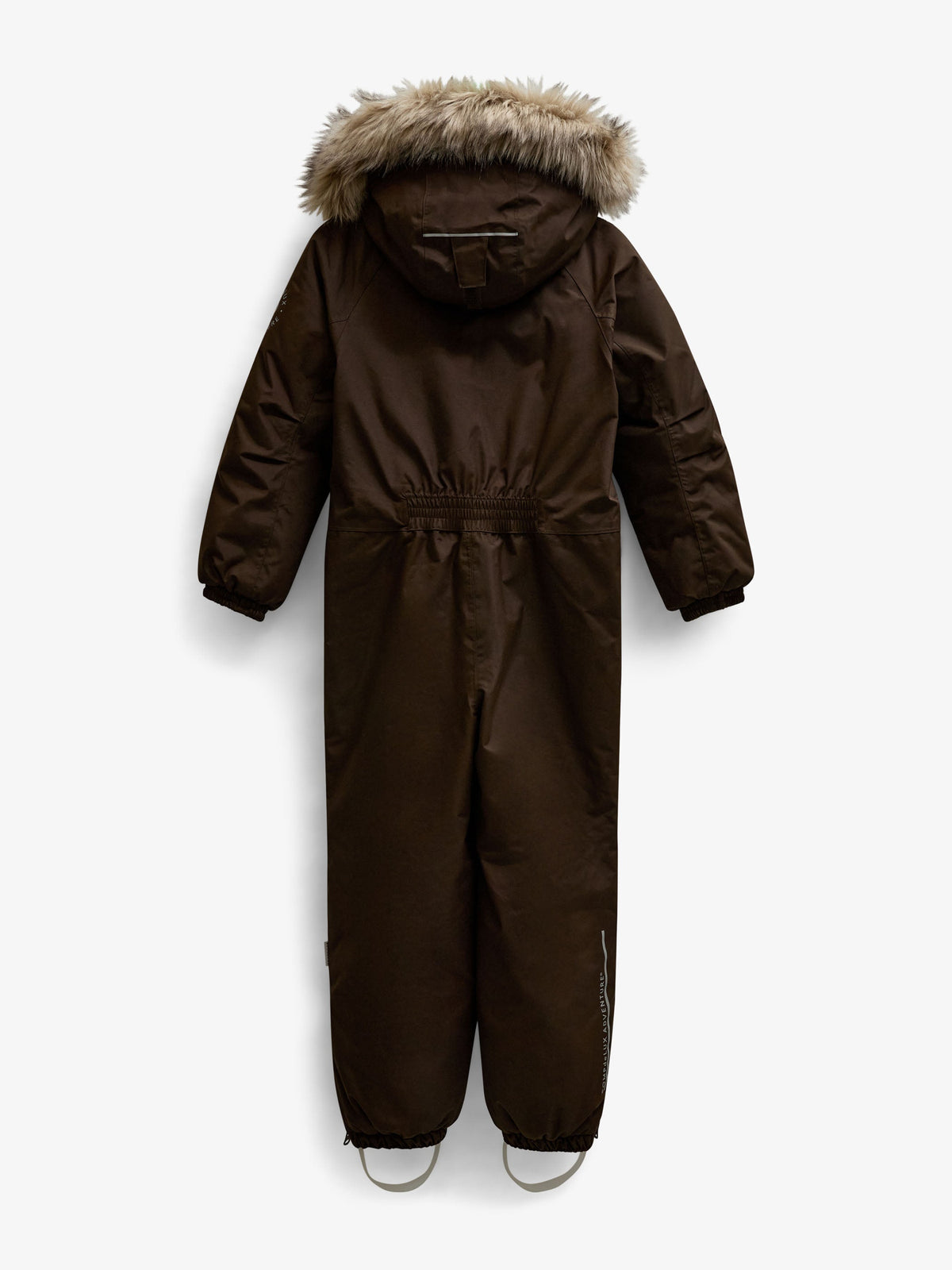 Snowsuit with Faux Fur - Kids - Dark Brown | 101424 Sky