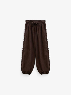 Ric Rac Corduroy Trousers - Tween - Dark Brown | 101482 Sille