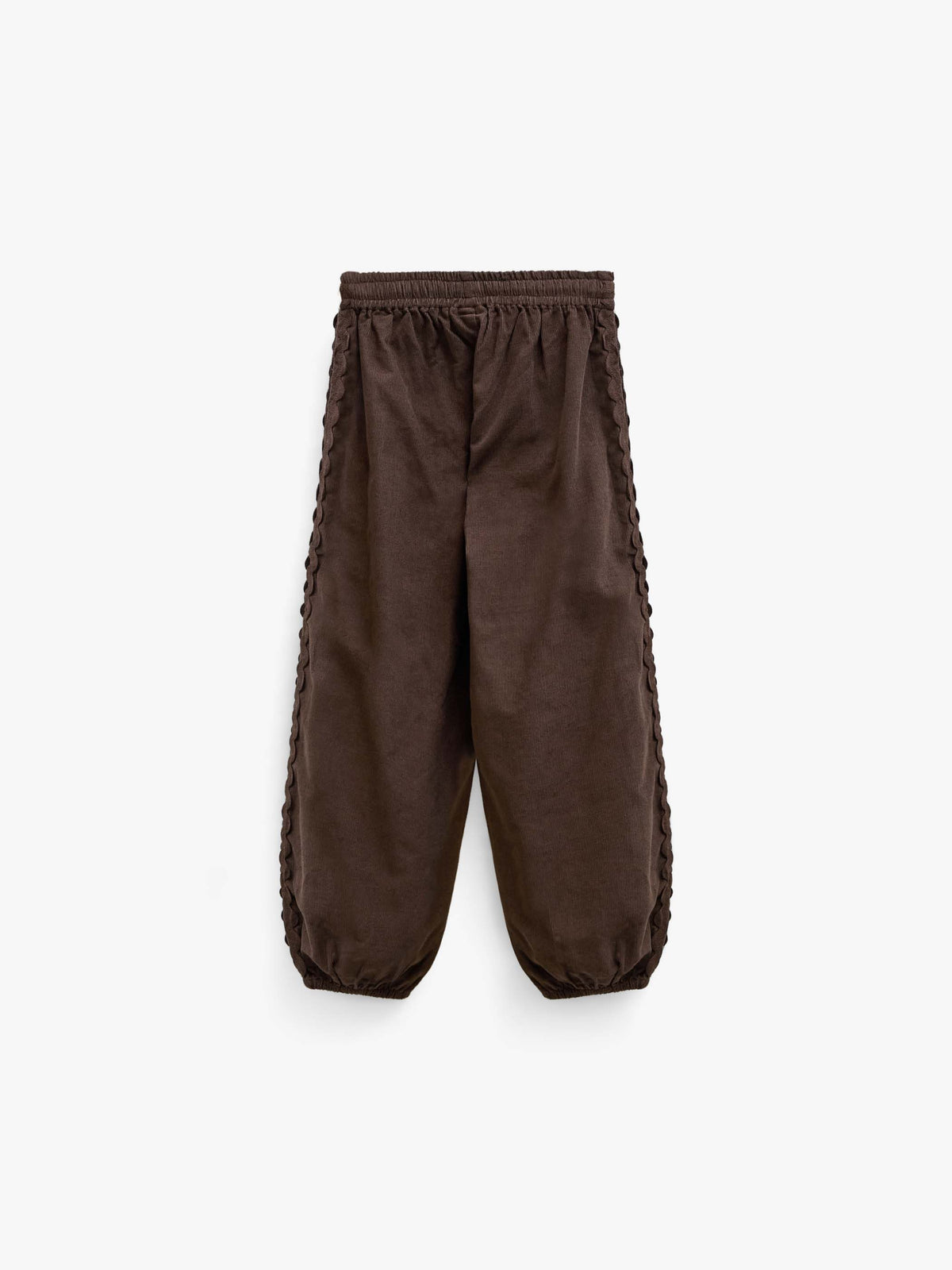 Ric Rac Corduroy Trousers - Tween - Dark Brown | 101482 Sille