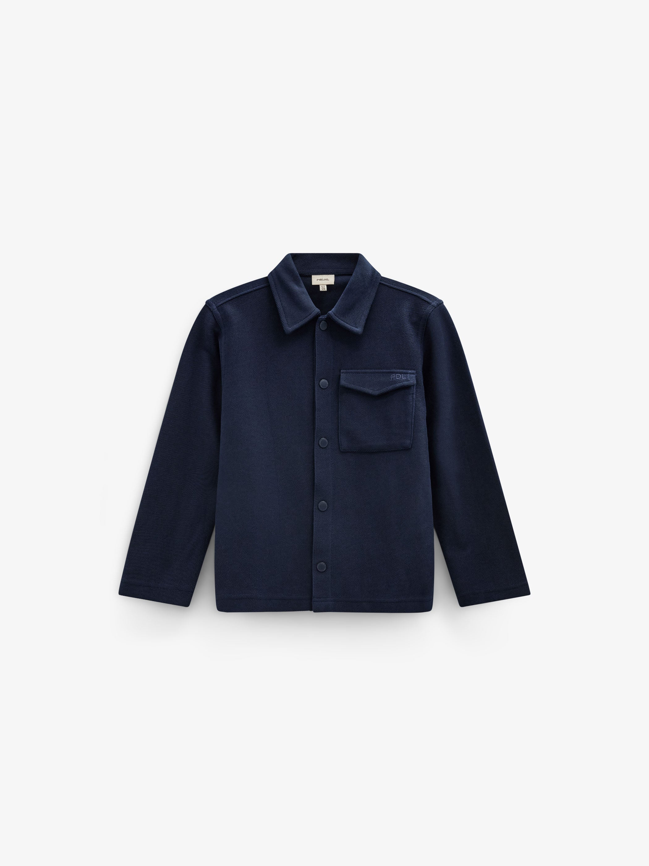 Textured Sweat Overshirt - Tween - Navy | 101501 Wilder